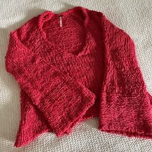Free People Bell Sleeve Sweater Sz S